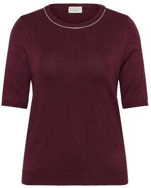 Kaffe Round-Neck Knitwear - Morado