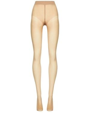 Wolford Pure 10 Tights - Natural