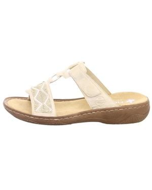 Rieker Bequeme Sandalen Für Damen - Weiß