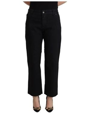John Galliano Straight Jeans - Black