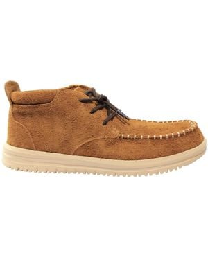 HEYDUDE Lace-Up Boots - Brown