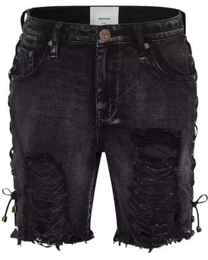 One Teaspoon Denim Shorts - Black