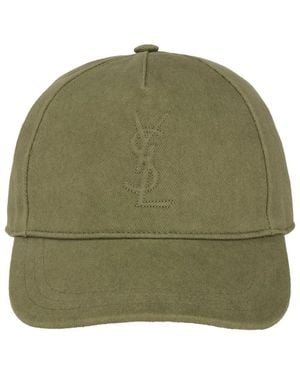 Saint Laurent Caps - Green