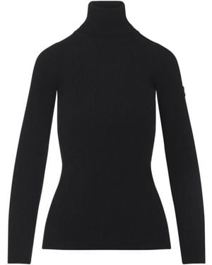 Yves Salomon Turtlenecks - Noir
