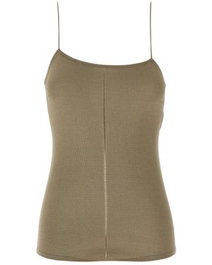 Lemaire Sleeveless Tops - Green