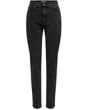 ONLY Slim-Fit Jeans - Schwarz