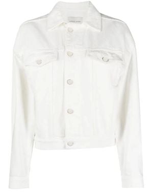 Loulou de Saison Denim Jackets - White
