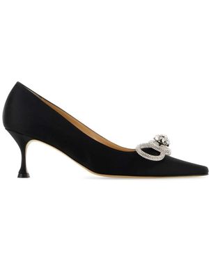 Mach & Mach Court Shoes - Black