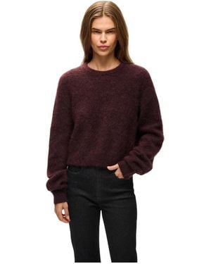 Gestuz Truien & Vesten ,Paars ,Alpha Gz Roundneck - Rood