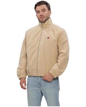 Tommy Hilfiger Jassen ,Polyester Tjm Essential Jacket Ext - Naturel