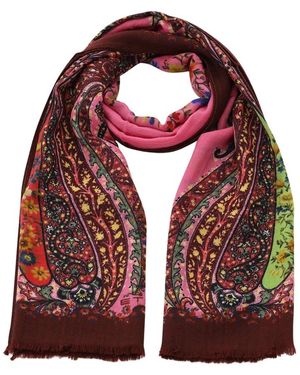 Etro Silky Scarves - Rood