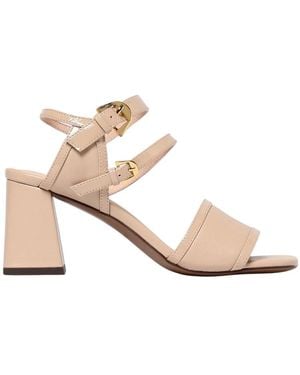 Coccinelle High Heel Sandals - Blanco