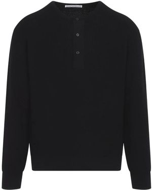 Studio Nicholson Round-Neck Knitwear - Negro