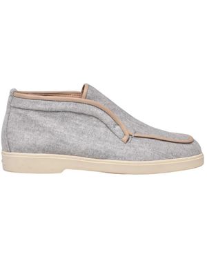 Santoni Schoenen ,Grijs ,Polyester Polacchino