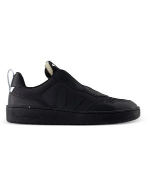 Veja Schoenen ,Zwart ,Nylon V-90 Nolyn - Blauw