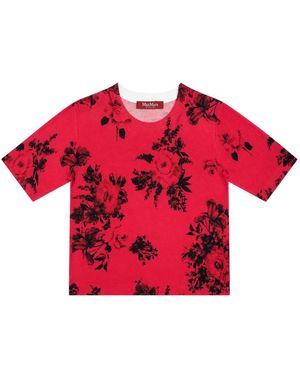 Max Mara Round-Neck Knitwear - Rojo