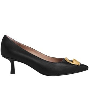 Coccinelle Schoenen ,Zwart ,Leer C-Me Smooth Ballerina