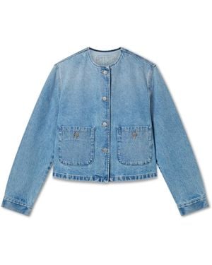 Axel Arigato Denim Jackets - Bleu
