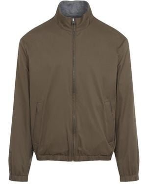 Canali Light Jackets - Green