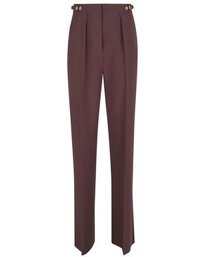 Elisabetta Franchi Wide Trousers - Paars
