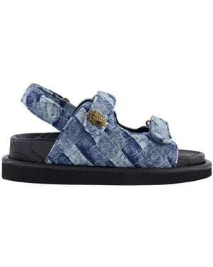 Kurt Geiger Flat Sandals - Blue