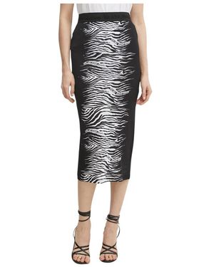 Versace Jeans Couture Pencil Skirts - Negro