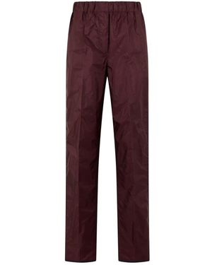 Prada Straight Trousers - Red