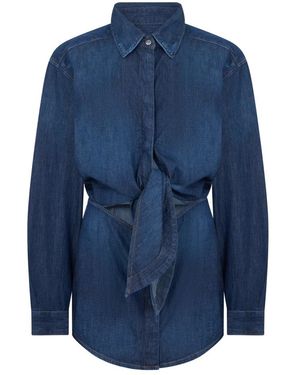 DIESEL Denim Shirts - Blue
