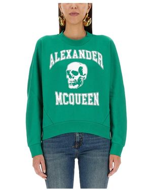 McQueen Sweatshirts - Verde