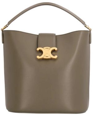 Celine Bucket Bags - Marrón