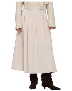 co'couture Tengacc Faltenrock - Natur