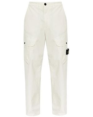 Stone Island Broeken ,Wit ,Cargo Broek