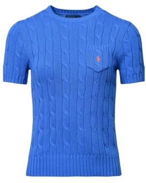 Polo Ralph Lauren Round-Neck Knitwear - Blue