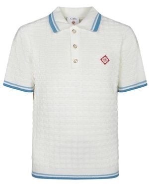 CASABLANCA Polo Shirts - Azul