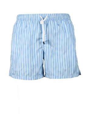 Fedeli Polyester Boxershorts Für Männer - Blau