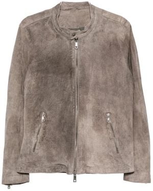 Giorgio Brato Leather Jackets - Brown
