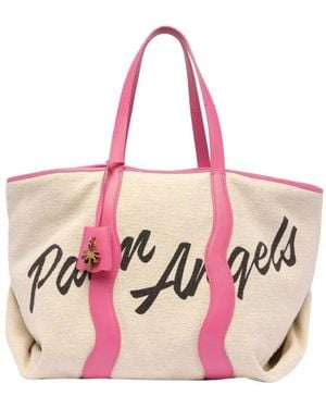 Palm Angels Shopping Bags - Pink