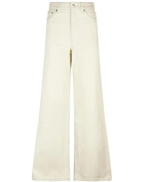 A.P.C. Wide Trousers - Natural
