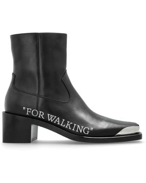 Off-White c/o Virgil Abloh Heeled Boots - Black