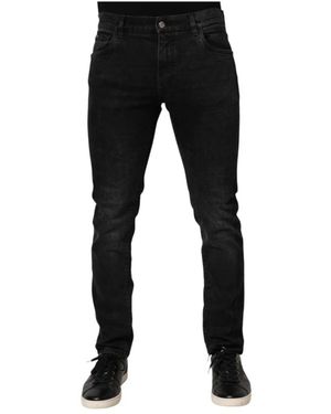 Dolce & Gabbana Slim-Fit Jeans - Nero