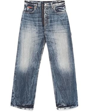 Martine Rose Straight Fit Jeans - Blue