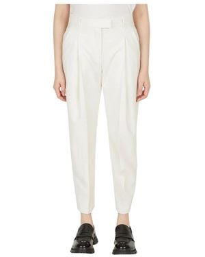 McQueen Cropped Pants - White