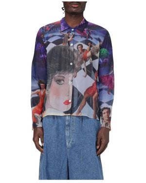 Sunnei Casual Shirts - Blue