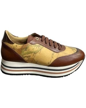 Alviero Martini 1A Classe Trainers - Brown