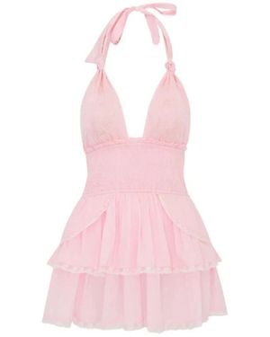 LoveShackFancy Short Dresses - Pink