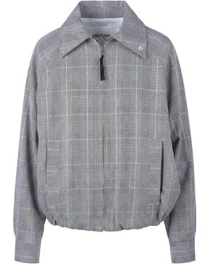 Ottod'Ame Bomber Jackets - Gray