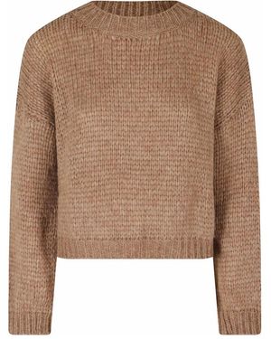 Roberto Collina Round-Neck Strickwaren - Braun