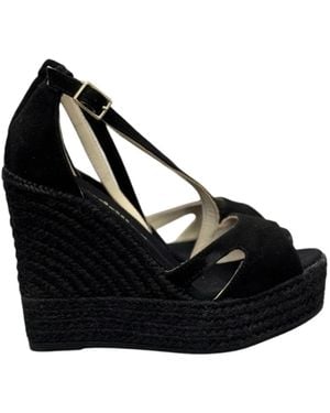 Espadrilles Wedges - Nero