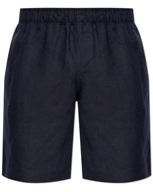Zadig & Voltaire Leinenshorts - Blau
