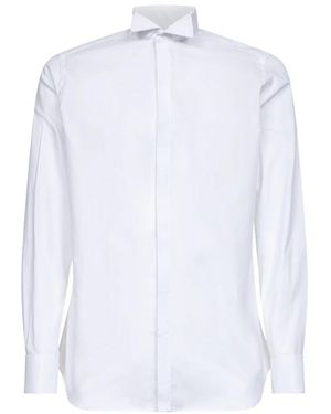 D4.0 Formal Shirts - White